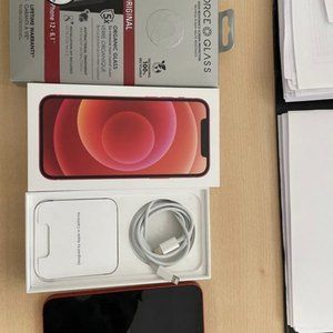 Iphone 12 red unlocked 128GB